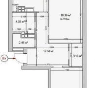 Foto 2. Dos Ambientes piso, en venta. Kyiv Голосеевский