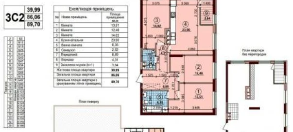 Фото 3. Трехкомнатная квартира, продажа. Киев Подольский