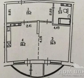 Fotografie 5. Garsonieră apartament, de vânzare. Kyiv Дарницкий