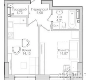 Фото 3. Однокімнатна квартира, продаж. Київ Печерский