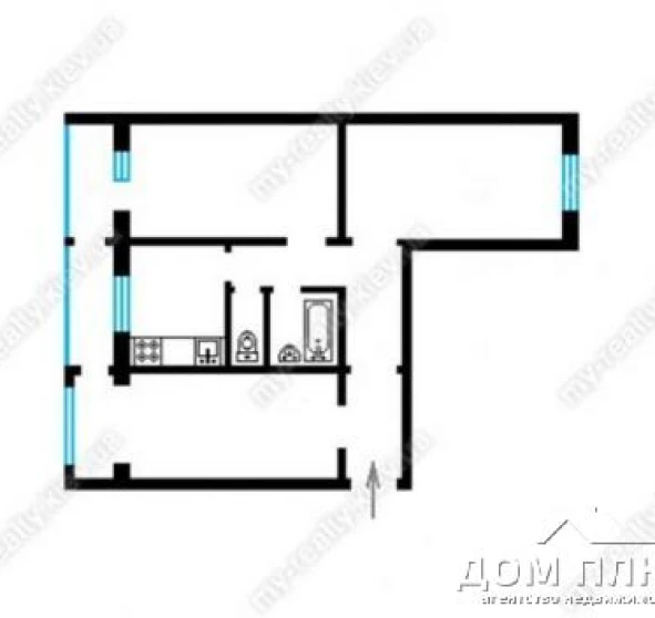 Фото 2. Трехкомнатная квартира, продажа. Киев Соломенский