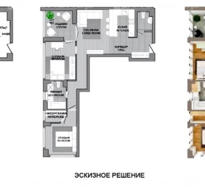 Фото 2. Трехкомнатная квартира, продажа. Минск Октябрьский