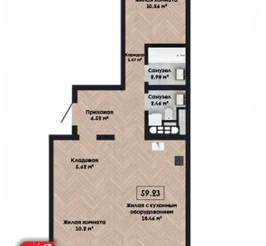 Photo 2. Three-Room flat, for sale. Kolodishchi
