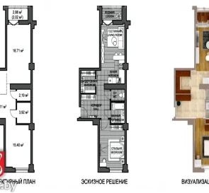 Photo 2. Two-Room flat, for sale. Minsk Октябрьский