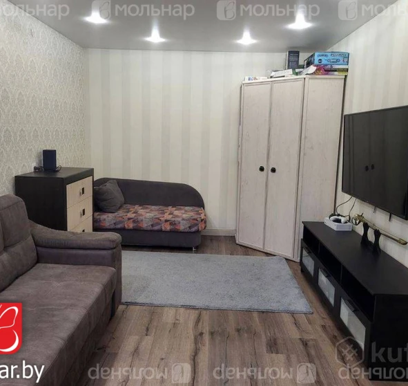 Foto 1. Monoambiente piso, en venta. Minsk Заводской