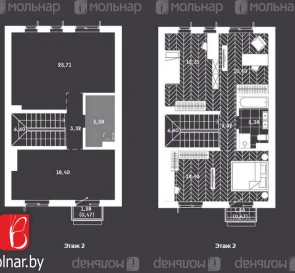 Foto 2. Tres Ambientes piso, en venta. Kolodishchi