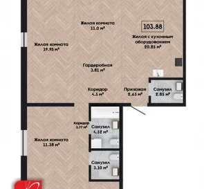 Фото 2. Многокомнатная квартира, продажа. Колодищи