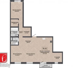 Photo 2. Four-Room flat, for sale. Kolodishchi