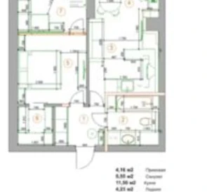 Фото 2. Однокімнатна квартира, продаж. Крюківщина