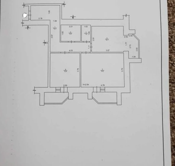Fotografie 2. Două Camere apartament, de vânzare. Poltava Шевченковский (Октябрьский)