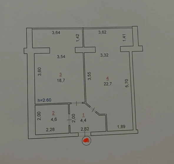 Fotografie 1. Garsonieră apartament, de vânzare. Zhytomyr Крошня