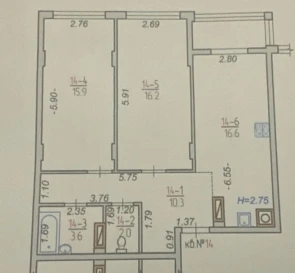 Photo 2. Two-Room flat, for sale. Sofiivska Borshchahivka