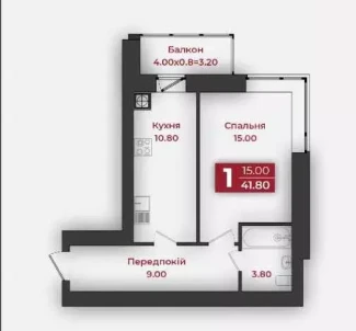 Photo 3. One-Room flat, for sale. Poltava Шевченковский (Октябрьский)
