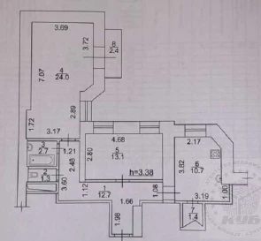 Zdjęcie 2. Dwupokojowe mieszkanie, na sprzedaż. Kyiv Шевченковский, Zoloti Vorota