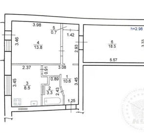 Foto 4. Dos Ambientes piso, en venta. Kyiv Печерский , Zvyrynetska