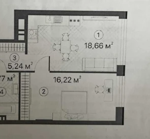 Photo 2. One-Room flat, for sale. Kyiv Дарницкий район, Vyrlytsia