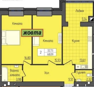 Фото 2. Двухкомнатная квартира, продажа. Житомир Центр