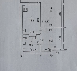 Zdjęcie 2. Kawalerka mieszkanie, na sprzedaż. Poltava Шевченковский (Октябрьский)