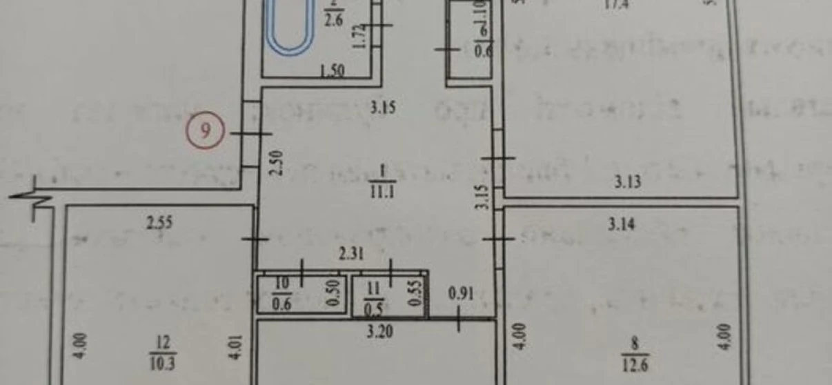Фото Четырехкомнатная квартира, продажа. Полтава
