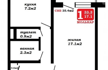 Фото Однокомнатная квартира, продажа. Минск Фрунзенский