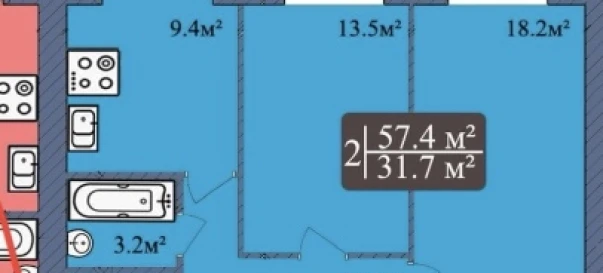 Photo 2. Two-Room flat, for sale. Zhytomyr Крошня