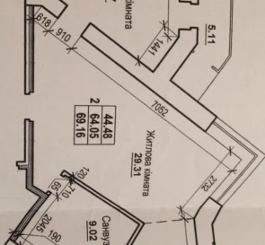 Fotografie 5. Două Camere apartament, de vânzare. Poltava