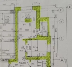 Foto 3. Monoambiente piso, en venta. Poltava Подольский