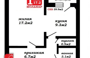 Фото Однокімнатна квартира, продаж. Kopyshche