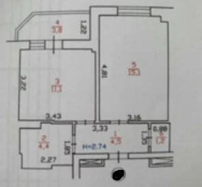 Photo 3. One-Room flat, for sale. Vyshneve