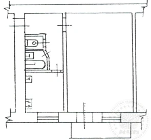 Foto 2. Monoambiente piso, en venta. Kyiv Подольский, Poshtova ploshcha