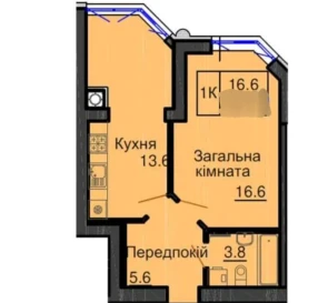 Zdjęcie 2. Kawalerka mieszkanie, na sprzedaż. Sofiivska Borshchahivka