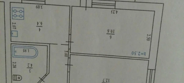 Foto 2. Dos Ambientes piso, en venta. Poltava Киевский