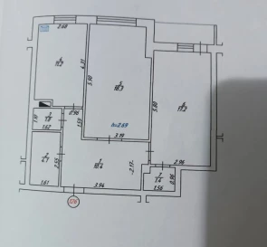 Фото 4. Двокімнатна квартира, продаж. Полтава Шевченковский (Октябрьский)