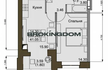 Zdjęcie Kawalerka mieszkanie, na sprzedaż. Sofiivska Borshchahivka
