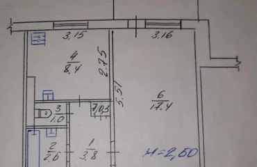 Foto Monoambiente piso, en venta. Poltava Шевченковский (Октябрьский)