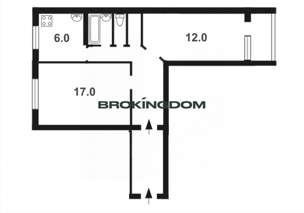 Photo Two-Room flat, for sale. Kyiv Святошинский