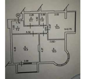 Фото 4. Двокімнатна квартира, продаж. Чабани