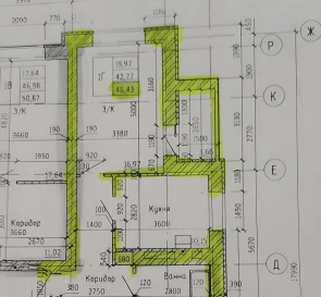 Фото 2. Однокімнатна квартира, продаж. Полтава Подольский