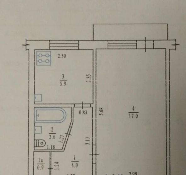 Фото 1. Однокімнатна квартира, продаж. Полтава Киевский