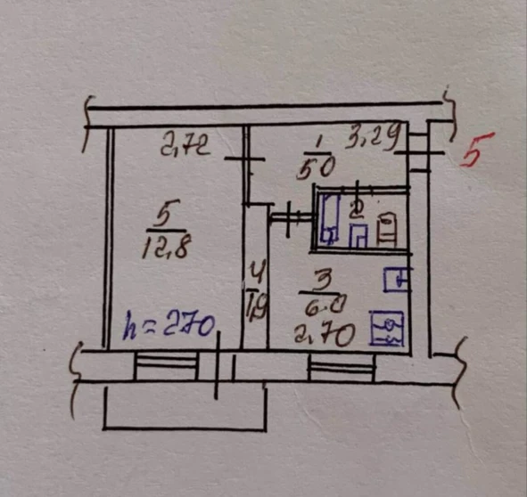 Photo 1. One-Room flat, for sale. Poltava Шевченковский (Октябрьский)