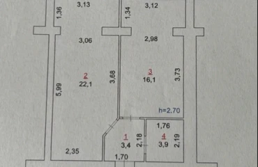 Foto Monoambiente piso, en venta. Zhytomyr Крошня