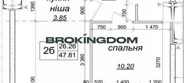 Фото 3. Однокомнатная квартира, продажа. Новоселки
