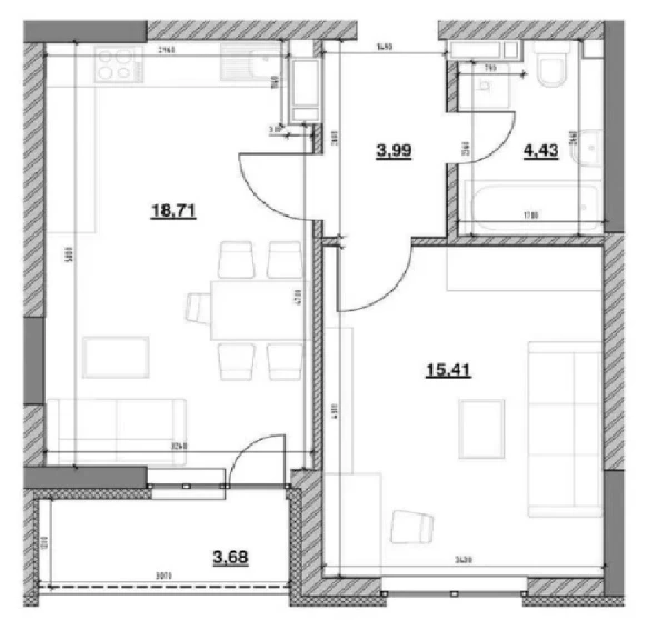 Photo 1. One-Room flat, for sale. Kyiv Соломенский район