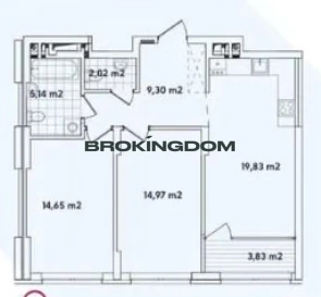 Фото 2. Двухкомнатная квартира, продажа. Киев Подольский