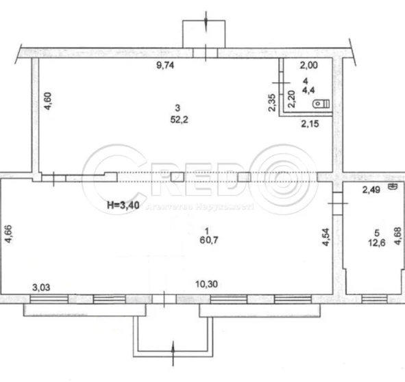 Фото 1. Комерційна, оренда. Кривий Ріг Металургійний