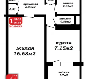 Photo 2. One-Room flat, for sale. Minsk Октябрьский