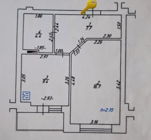 Foto 3. Tres Ambientes piso, en venta. Poltava Подольский