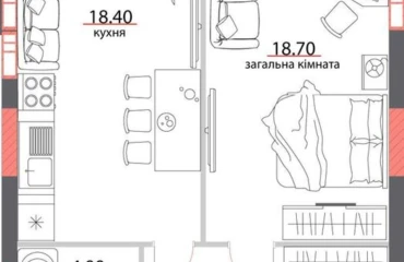 Photo One-Room flat, for sale. Poltava Шевченковский (Октябрьский)