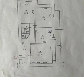 Foto 5. Tres Ambientes piso, en venta. Poltava Шевченковский (Октябрьский)