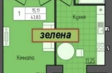 Фото Однокомнатная квартира, продажа. Житомир Центр